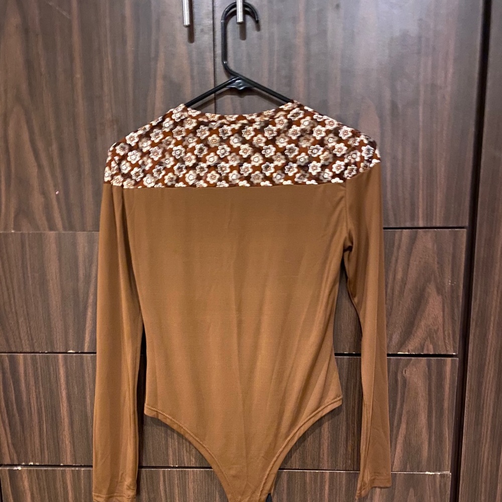 New brown bodysuit